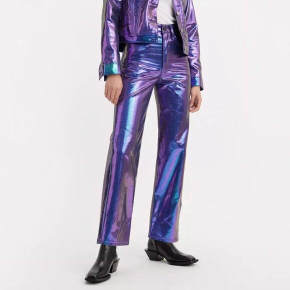 NWT Levi's Ribcage Candy Coated Straight Leg Jeans Size 29 x 29 - Picture 3 of 13